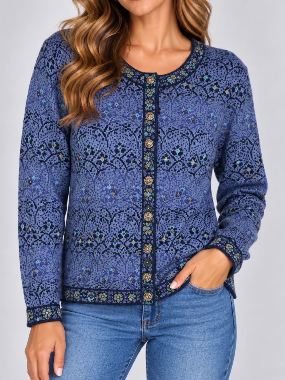 Vintage Norm Thompson Cardigan Sweater
